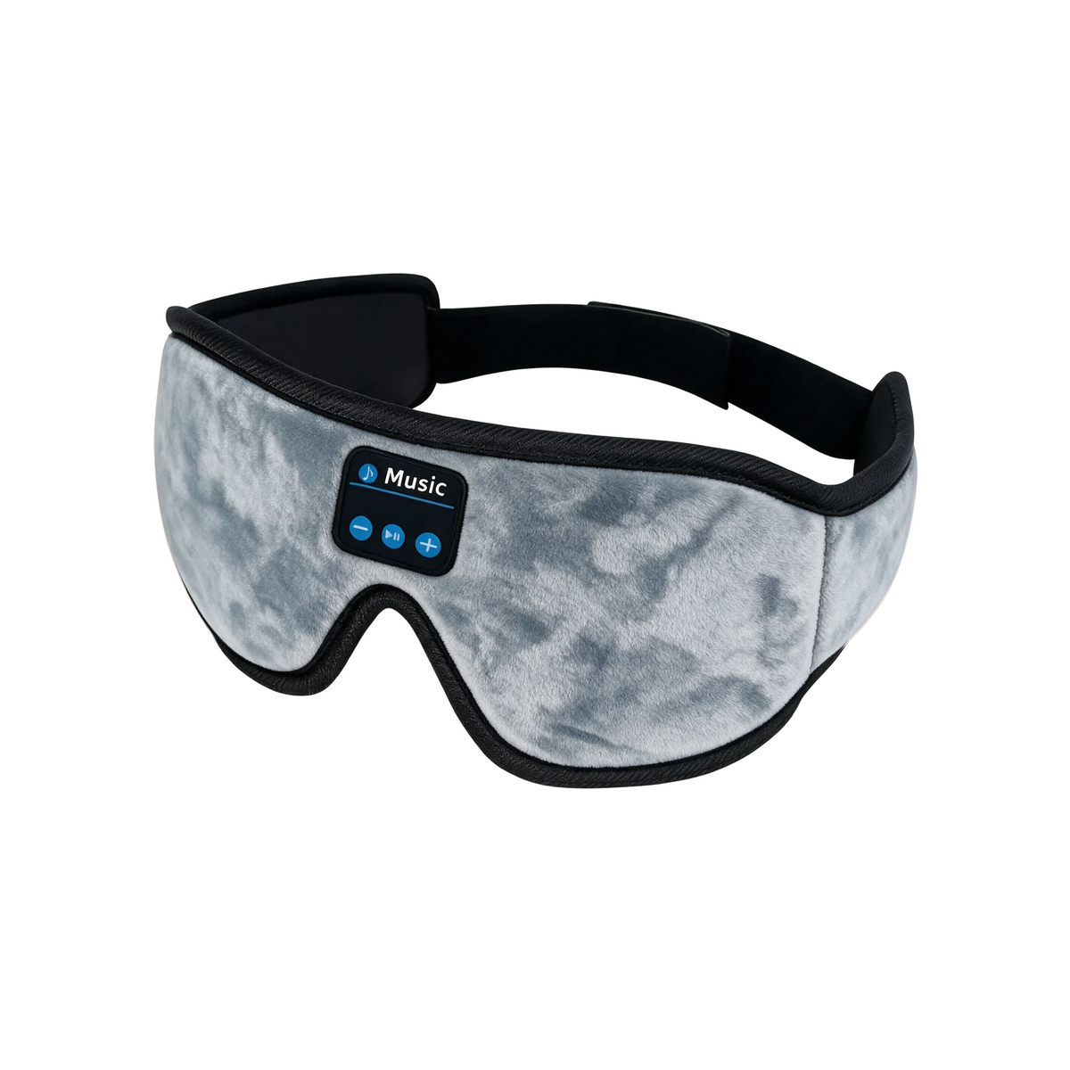 3D contoured eye cups lift away from the eyelids for full blackout