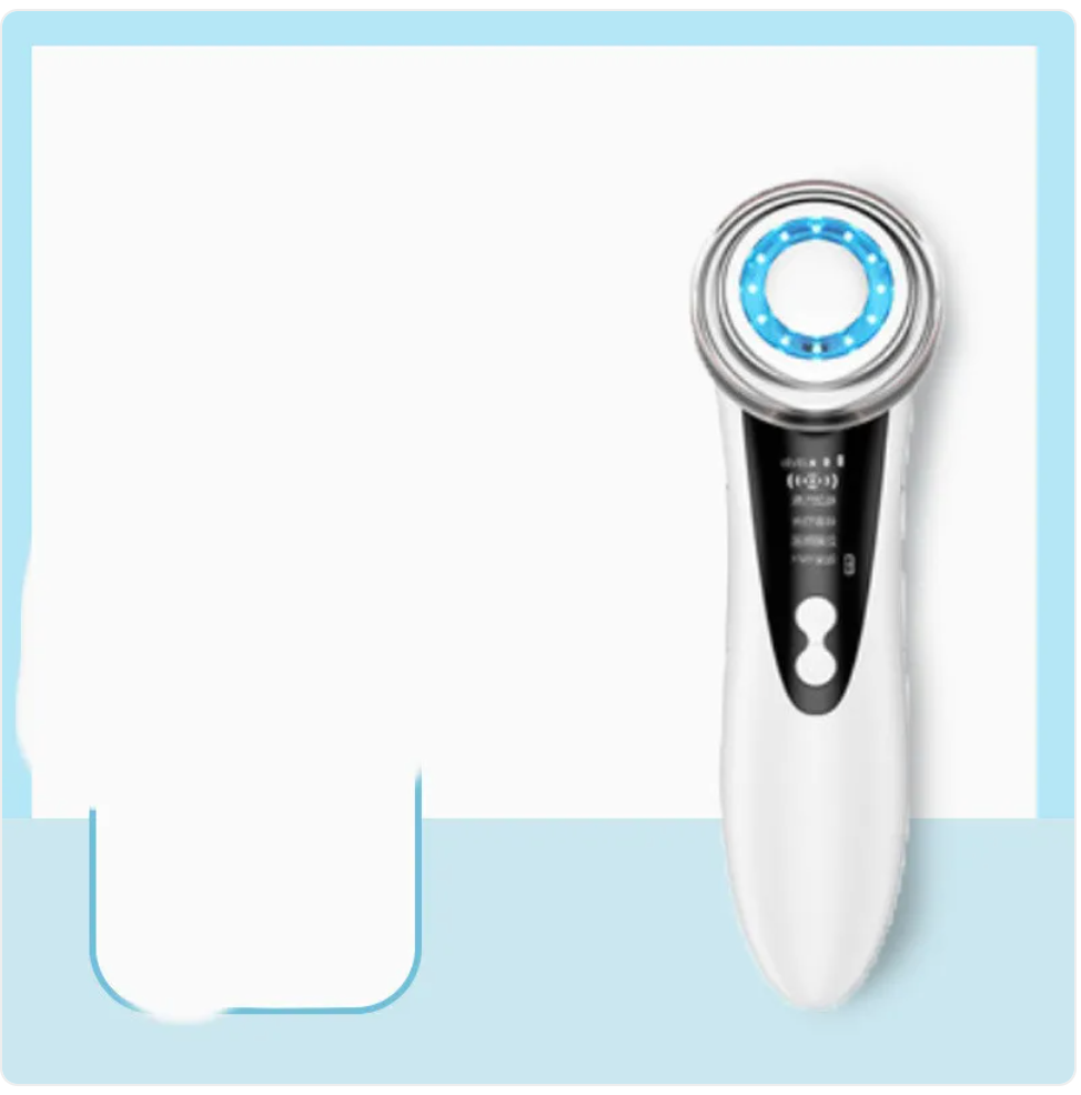 FrostGlow Ion Glow Wand — 5-Mode Ion, Vibration & Light Facial Device