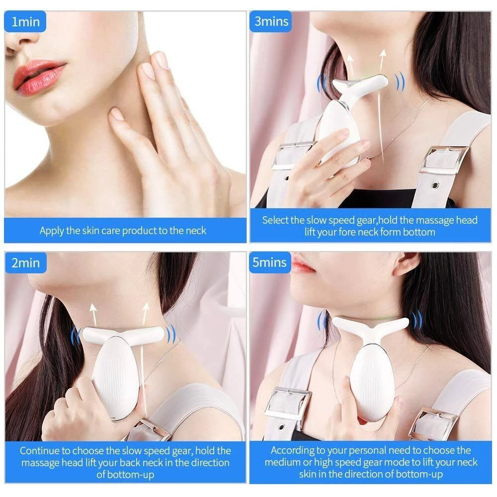 FrostGlow Microcurrent Face-Lift Device — EMS Sculpt & Firm