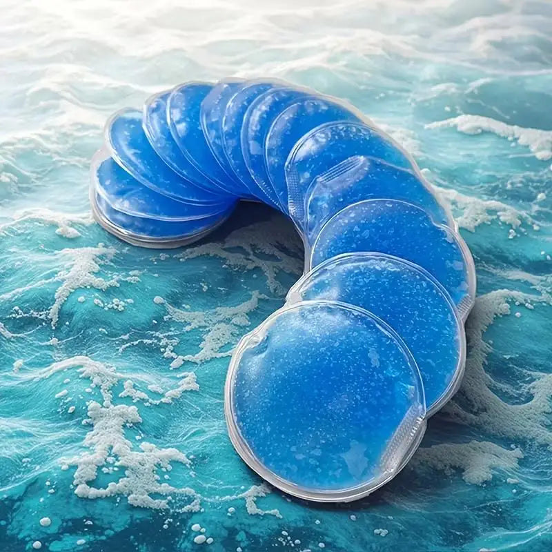 FrostGlow Hot & Cold Eye Compress — Reusable De-Puff Patches