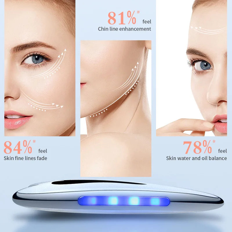 FrostGlow Electric Gua Sha — Heated Sculpting & Lifting Device