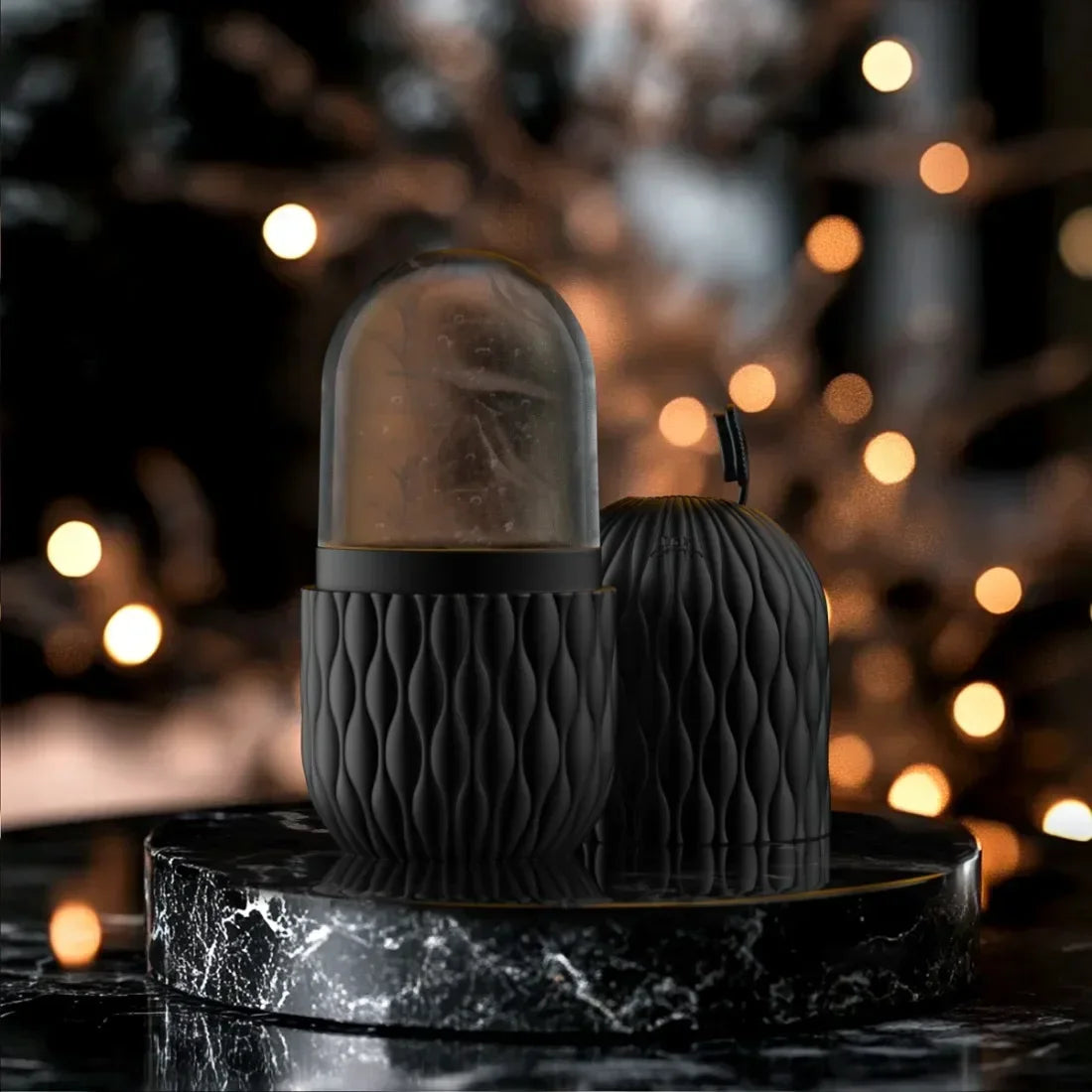 FrostGlow Ice Roller — Cooling Facial Massager for De-Puffing & Pores