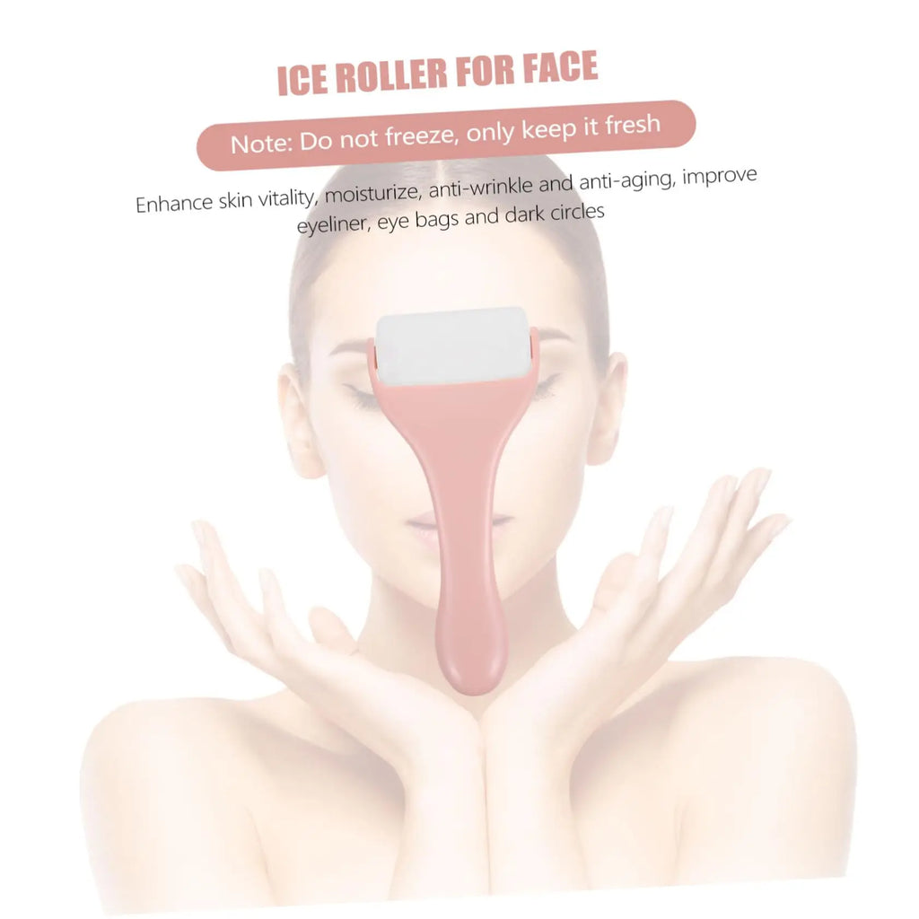 FrostGlow Cryo Cooling Roller — Soothe Redness & De-Puff