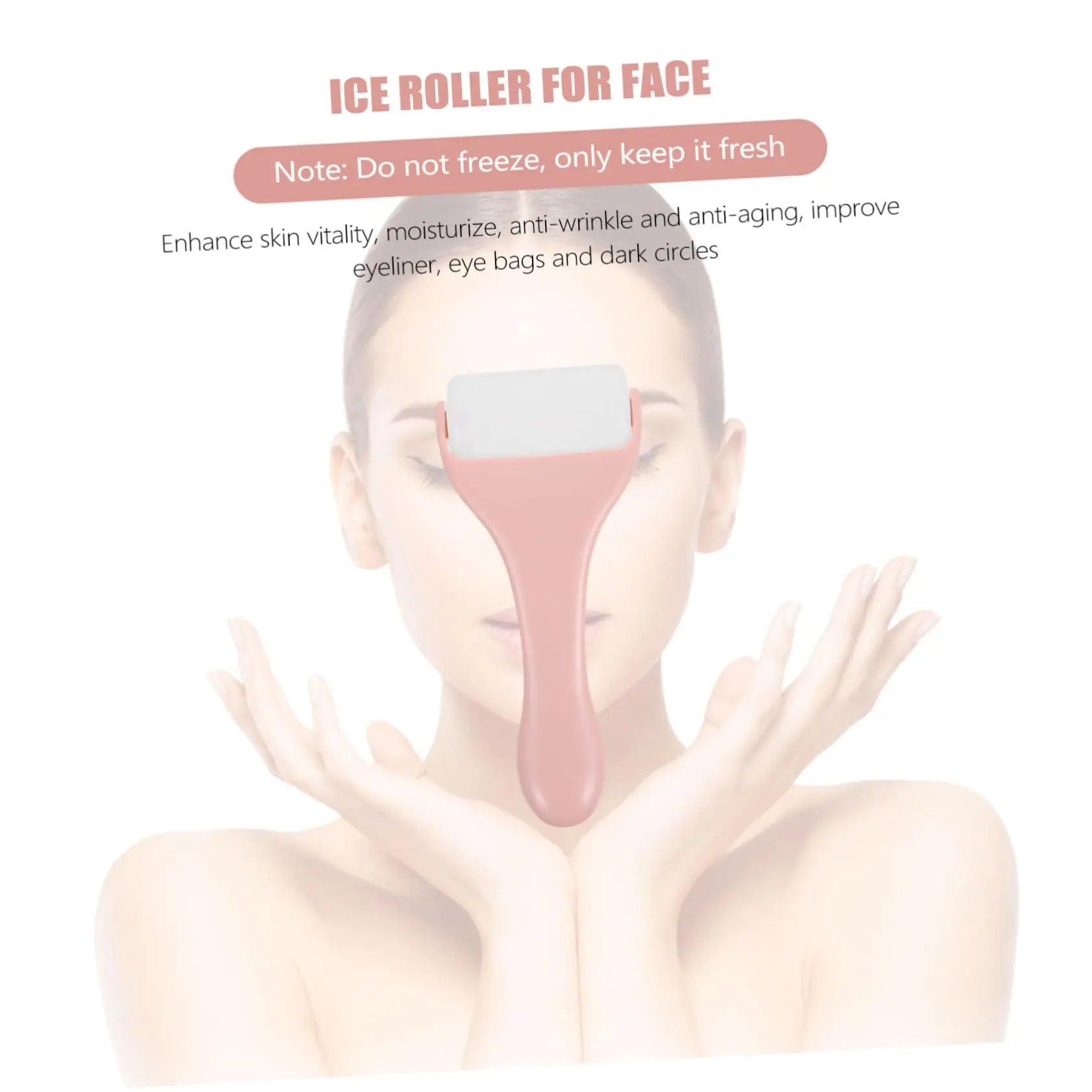 FrostGlow Cryo Cooling Roller — Soothe Redness & De-Puff
