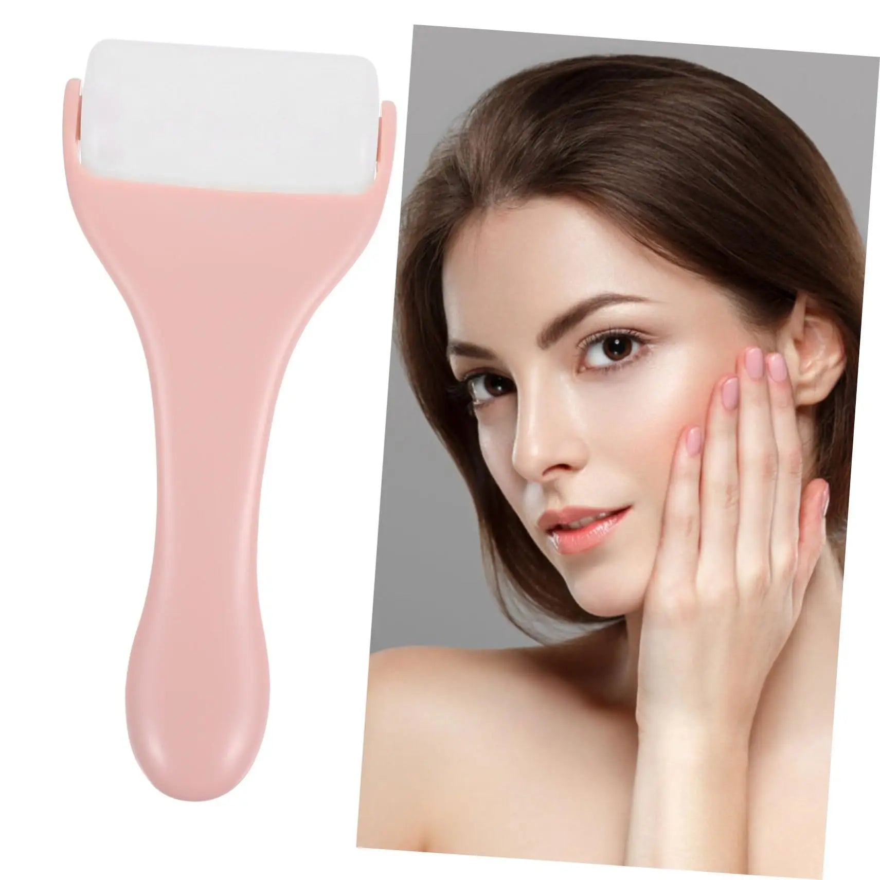 FrostGlow Cryo Cooling Roller — Soothe Redness & De-Puff