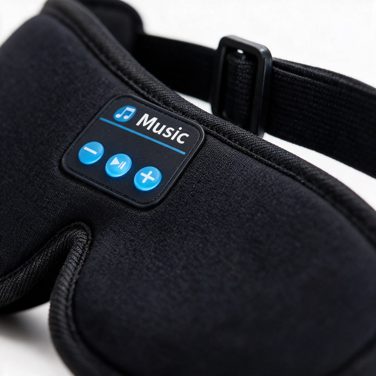 Rechargeable Bluetooth sleep mask with USB charging cable